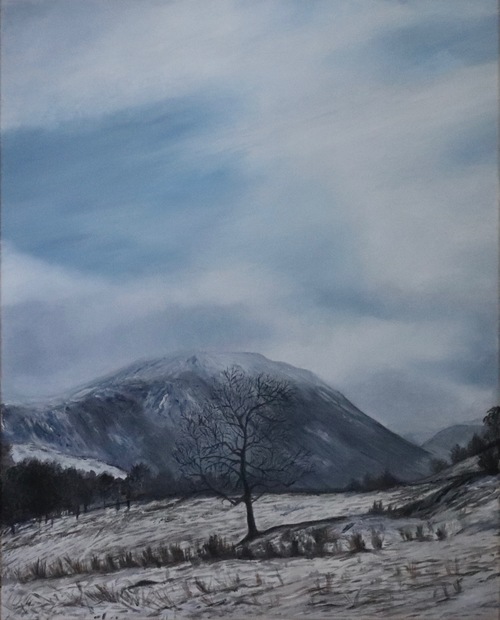 Wintry Scene near Aira Force - SOLD (prints available)