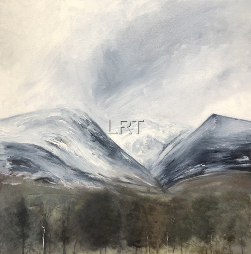 A snowy day on Blencathra - SOLD (prints available)