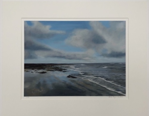 'Cresswell Beach, Northumberland' Print