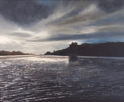 Castle Tioram in the evening  - SOLD (Prints available)