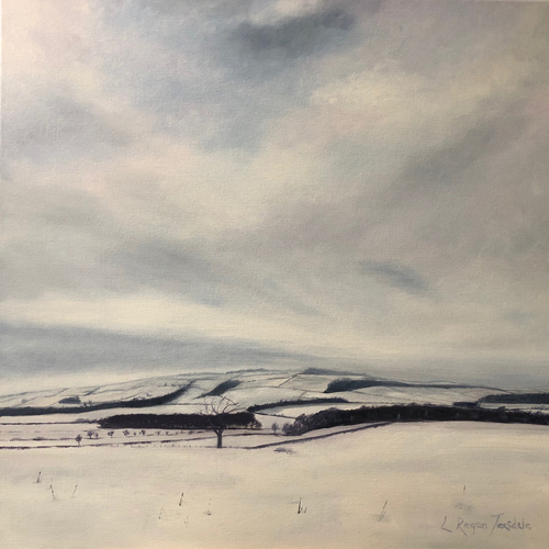 Northumberland hills on a winter’s day - SOLD