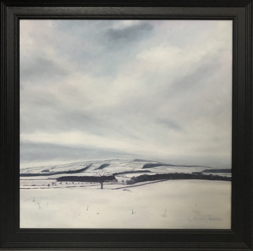 Northumberland hills on a winter’s day - SOLD