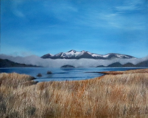 Skiddaw on a Winter's day  - SOLD