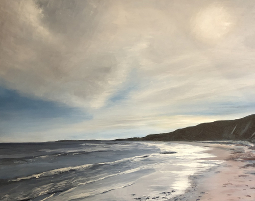 'Warkworth beach' Print